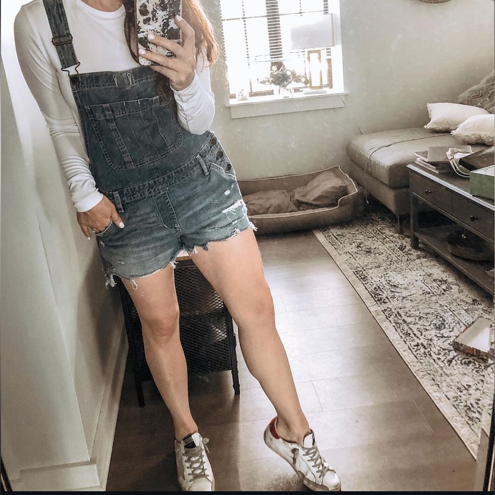 Abercrombie short overalls